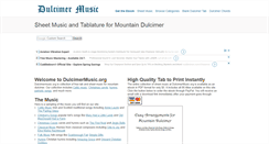 Desktop Screenshot of dulcimermusic.org