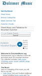 Mobile Screenshot of dulcimermusic.org